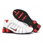 nike shox nz sneakers for hommes for sale blanc noir rouge